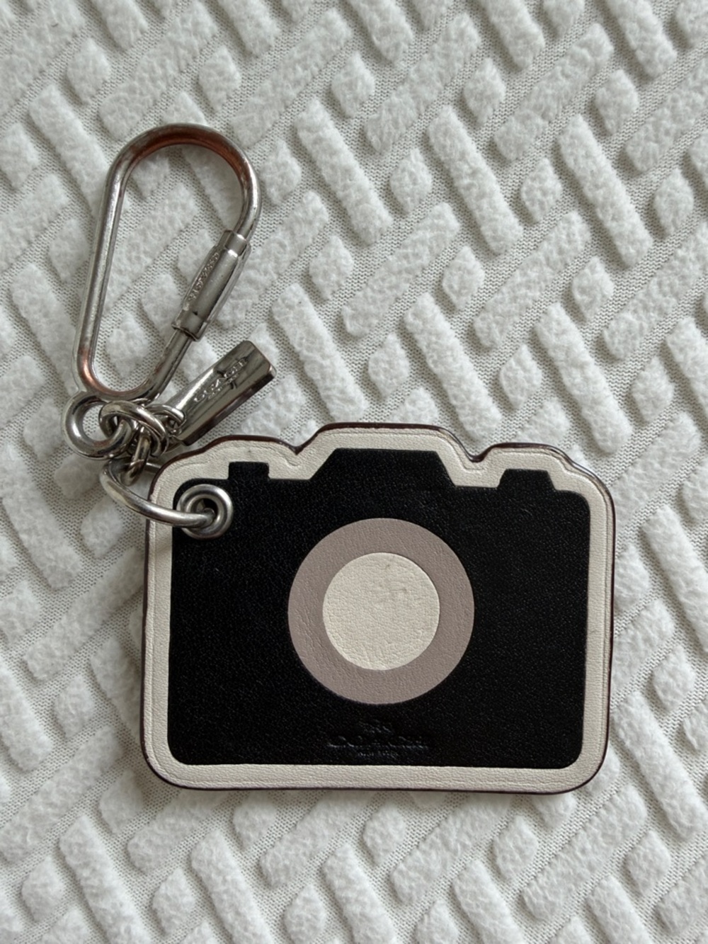 Coach Camera Keychain Charm